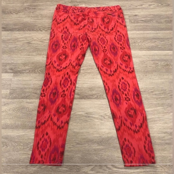 Joe’s Jeans Skinny Ankle Tribal Print Jeans Sz 31 - Picture 5 of 7